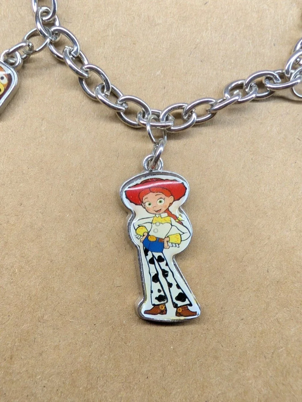 NWOT Girls Womens Toy Story Charm Bracelet Disney Pixar 7.5